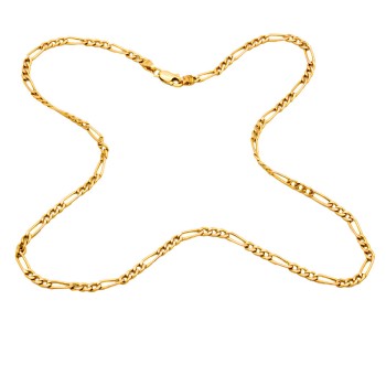 9ct Gold 3.9g 18 inch Figaro Chain